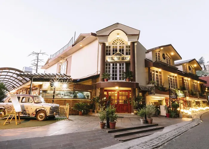Hotel Willow Banks - Boutique 4 Star Hotel On The Mall Road Shimla