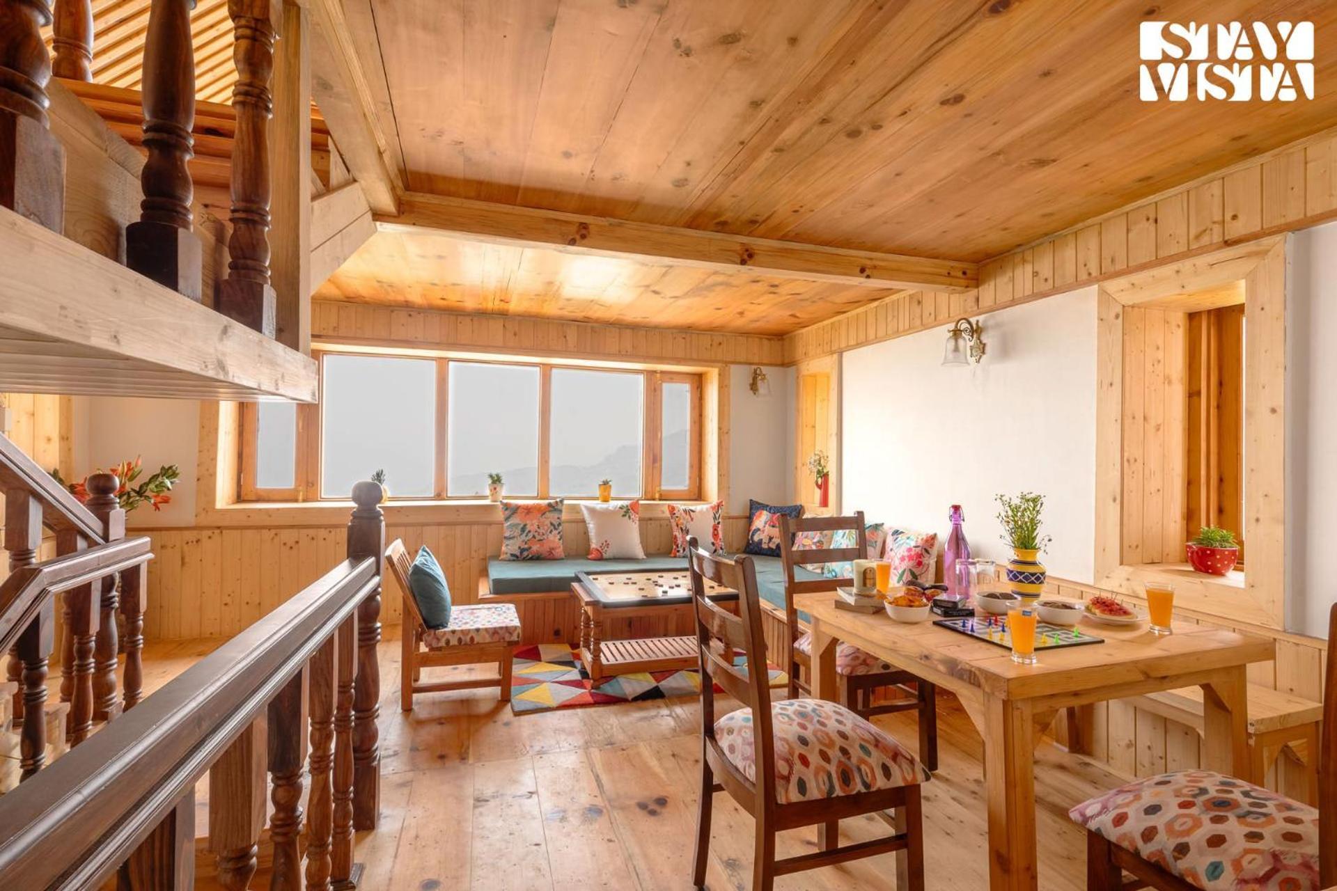 Villa Stayvista At Teer Bangla With Wifi, Heater, Bonfire Shimla