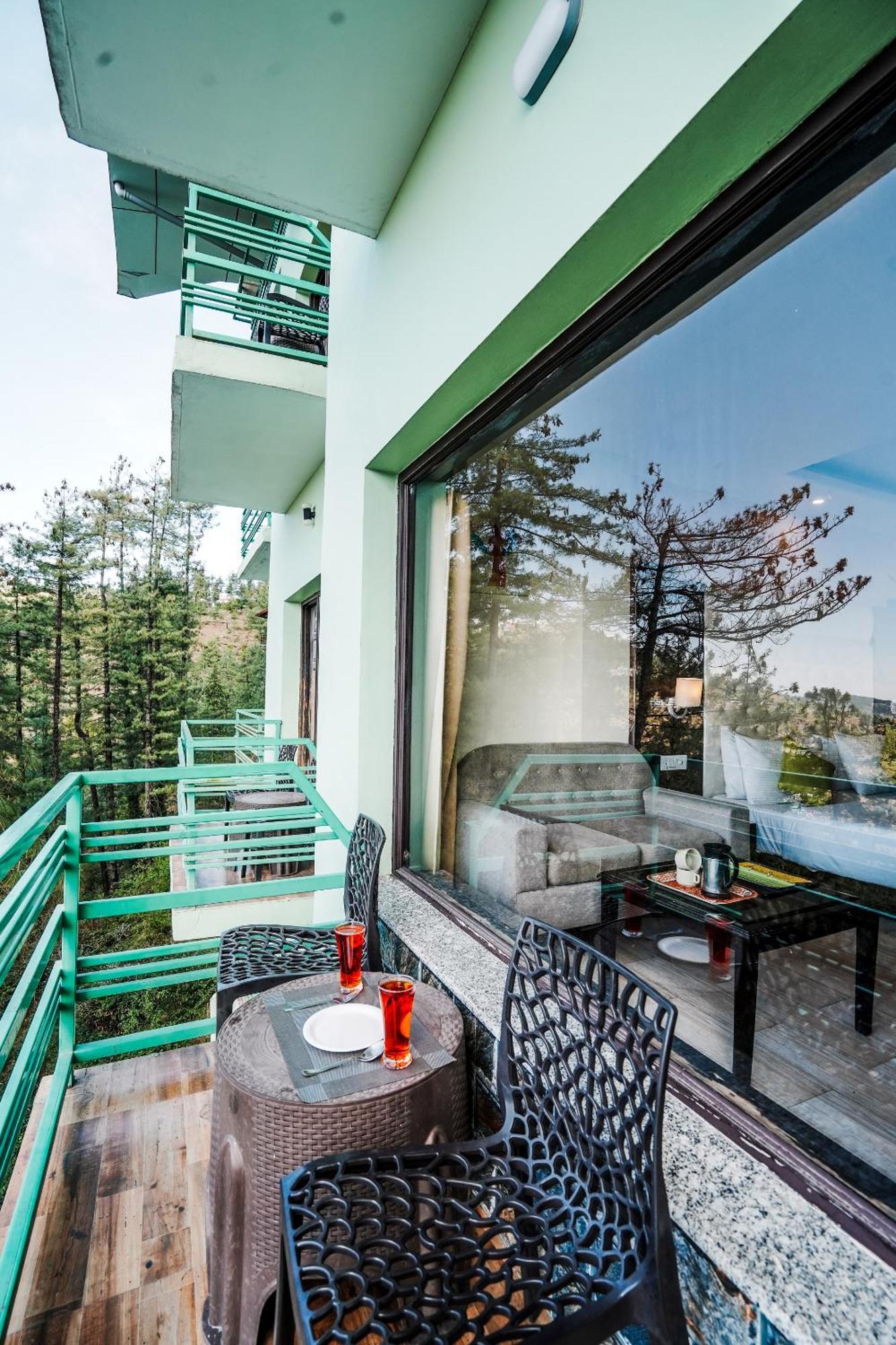 The Jungle View From Balcony In Mashobra - A Relax Retreat Away From Hotel 3*