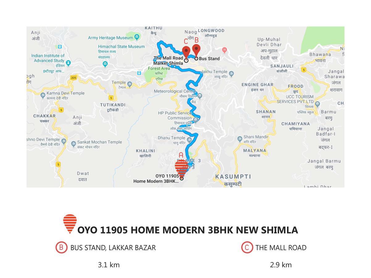 Apartment Modern 3bhk New Shimla