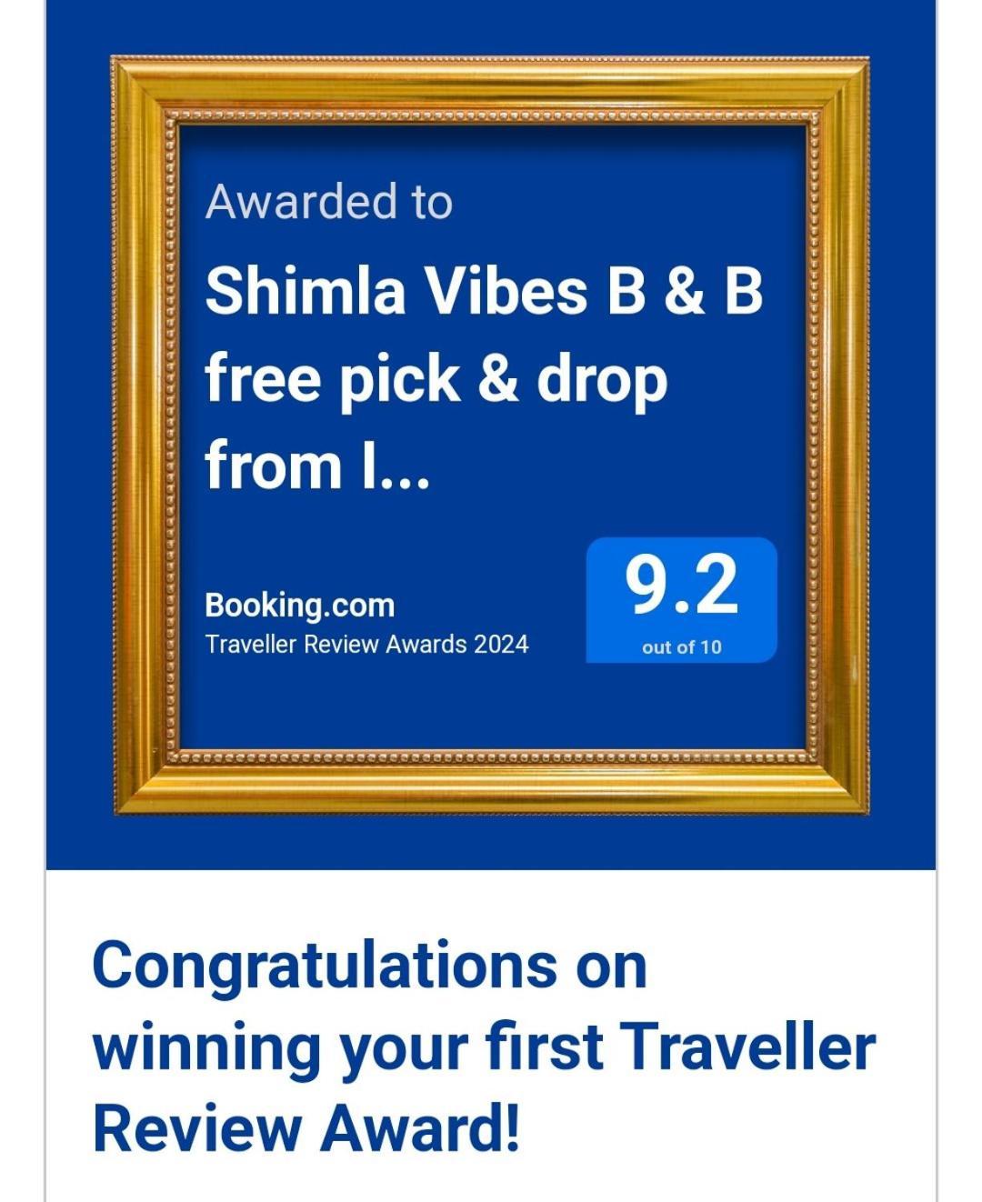 Bed & Breakfast Vibes Free Pick & Drop From Isbt