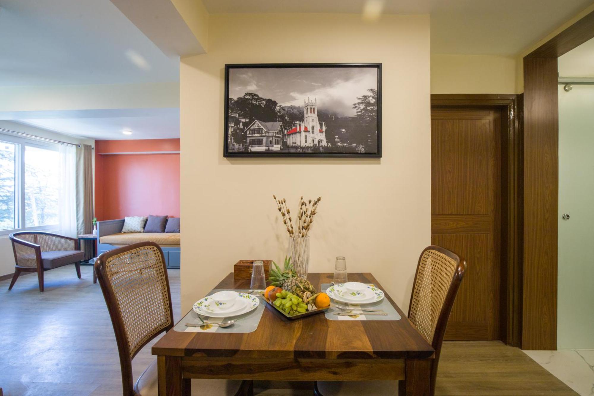 Alaya 1 Bhk With Balcony & Breathtaking View - Baljees Melville Divine Apartment Shimla