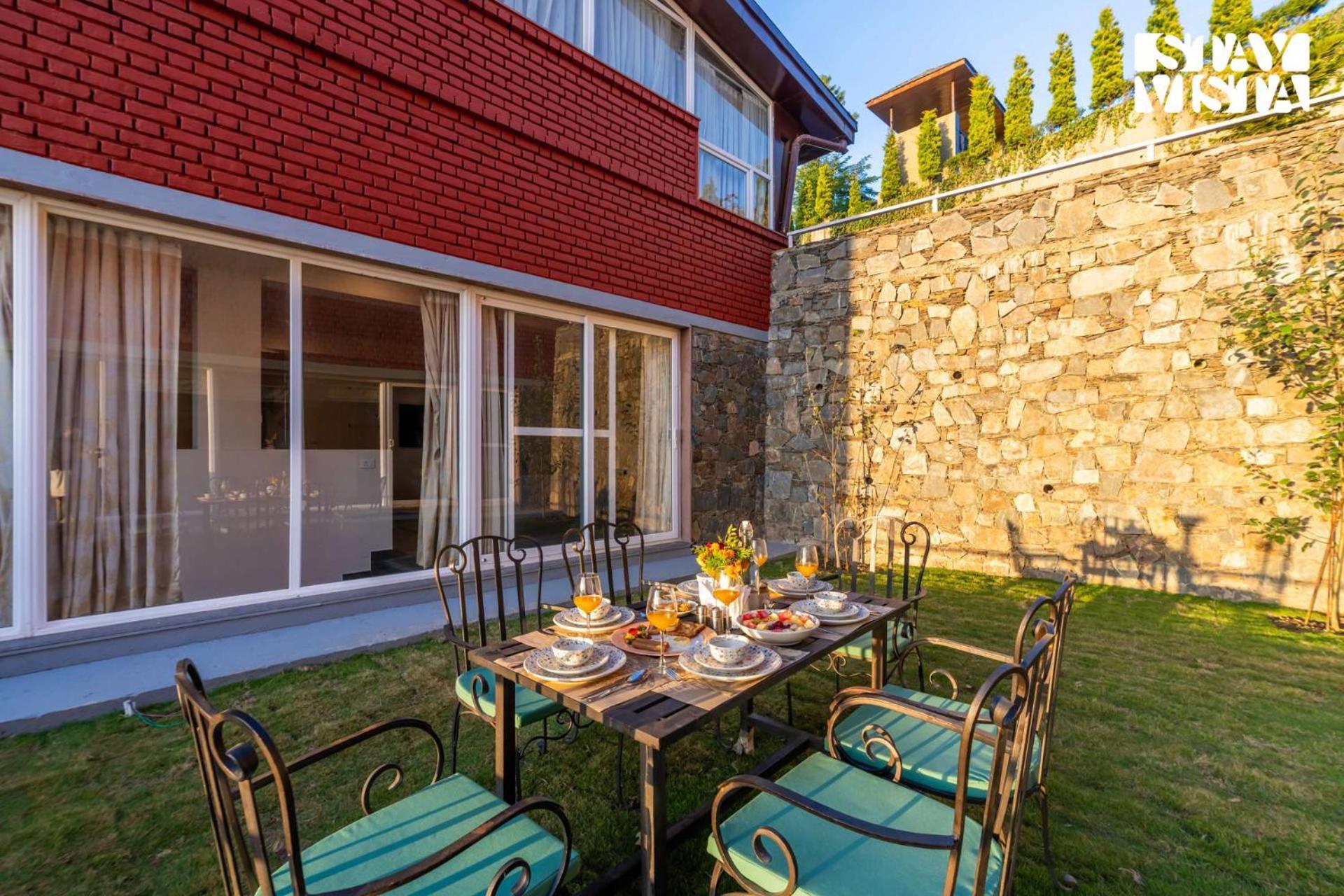 Stayvista At Grove - Elysium Estate With Hill View, Lawn *