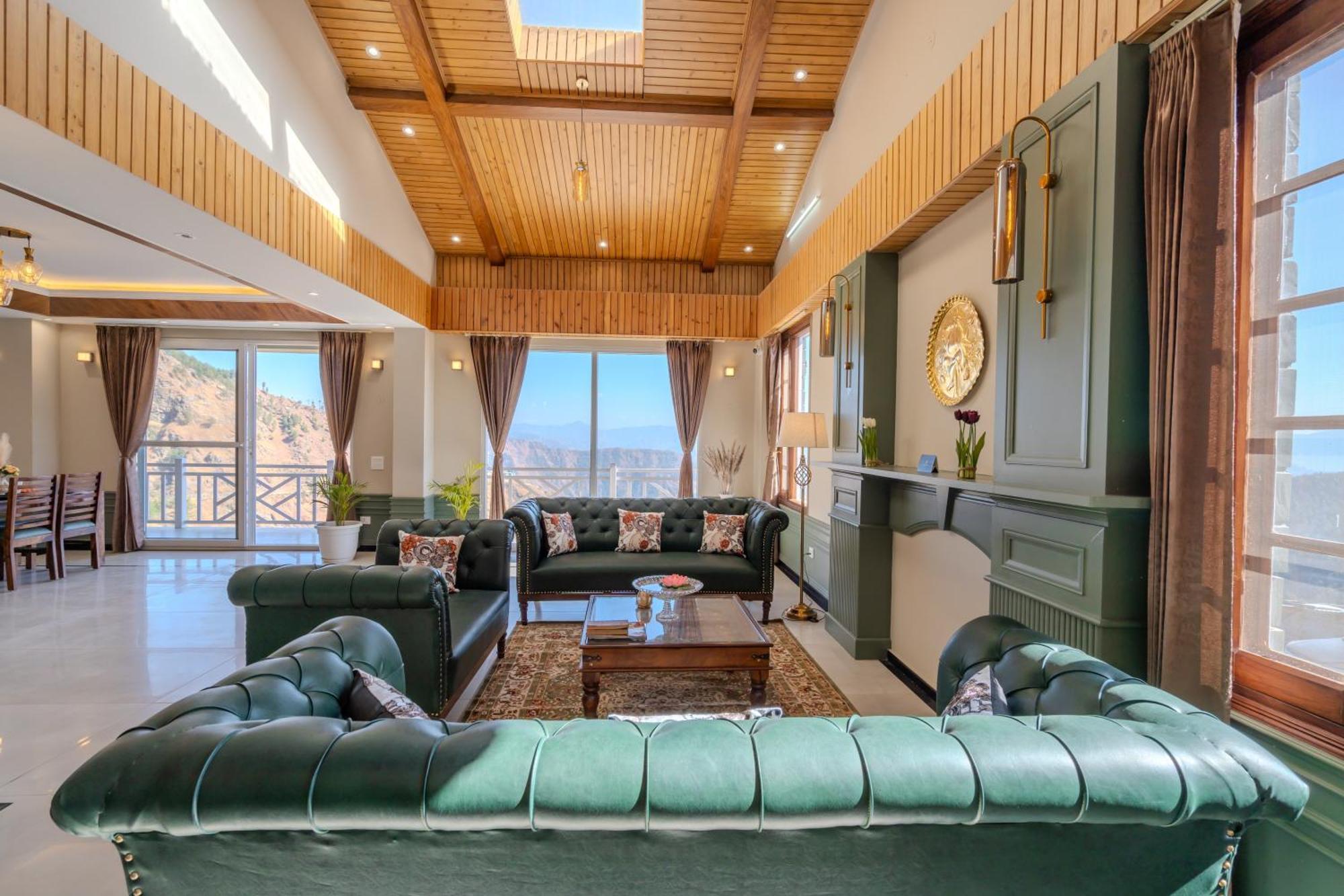Saffronstays Alpine Blue-6 Bhk With Private Deck And Valley Views From Each *