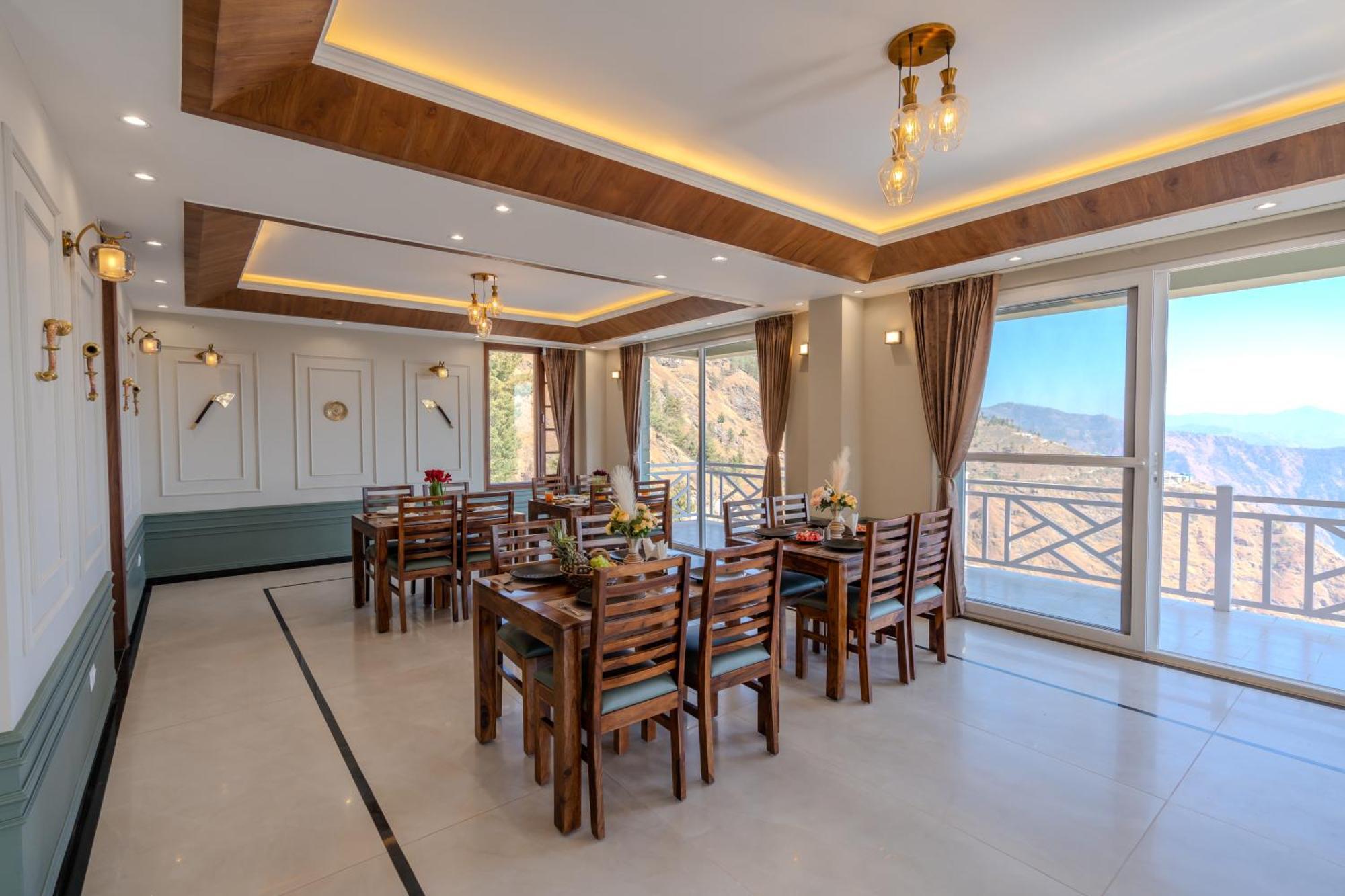 Saffronstays Alpine Blue-6 Bhk With Private Deck And Valley Views From Each *