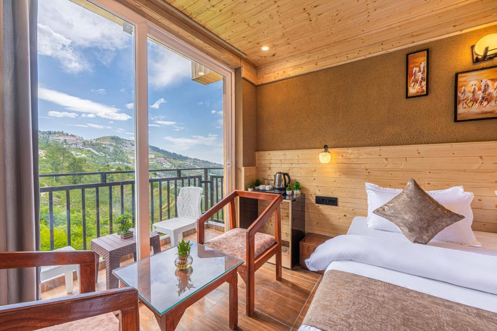 The Kufri Root I Vacations I Conference I Family Events I Kufri By Charvi Retreat Apartment *